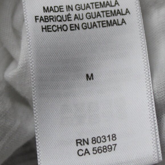 Lucky Brand White Floral Short Sleeve Top Size Medium NWOT - Picture 7 of 11